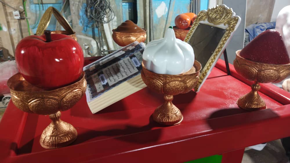 سفره هفت سین فایبرگلاس زرین کار