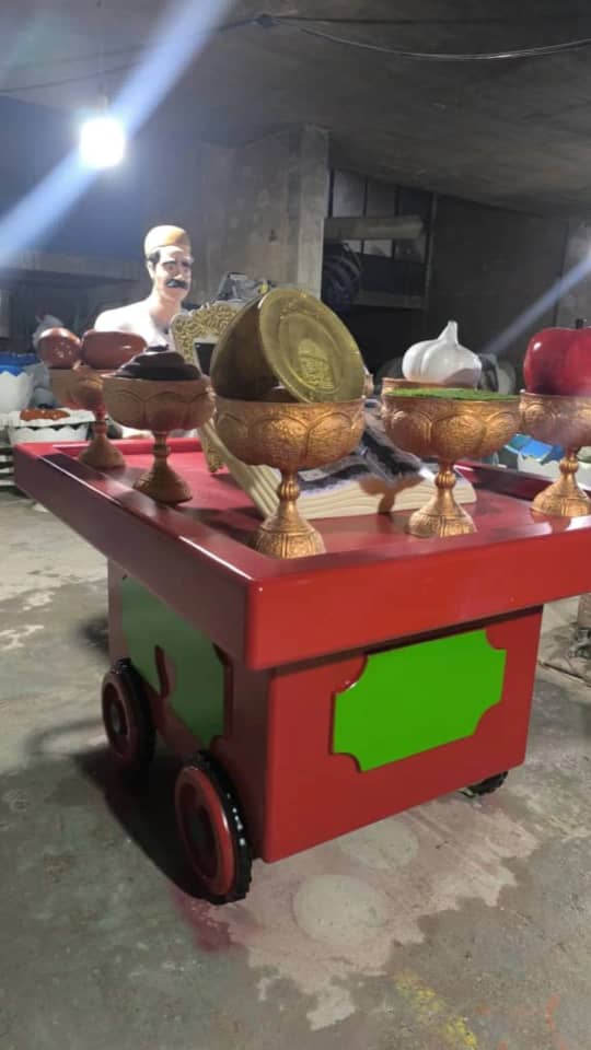 سفره هفت سین فایبرگلاس زرین کار