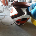 گلدان طرح خمره ای فایبرگلاس