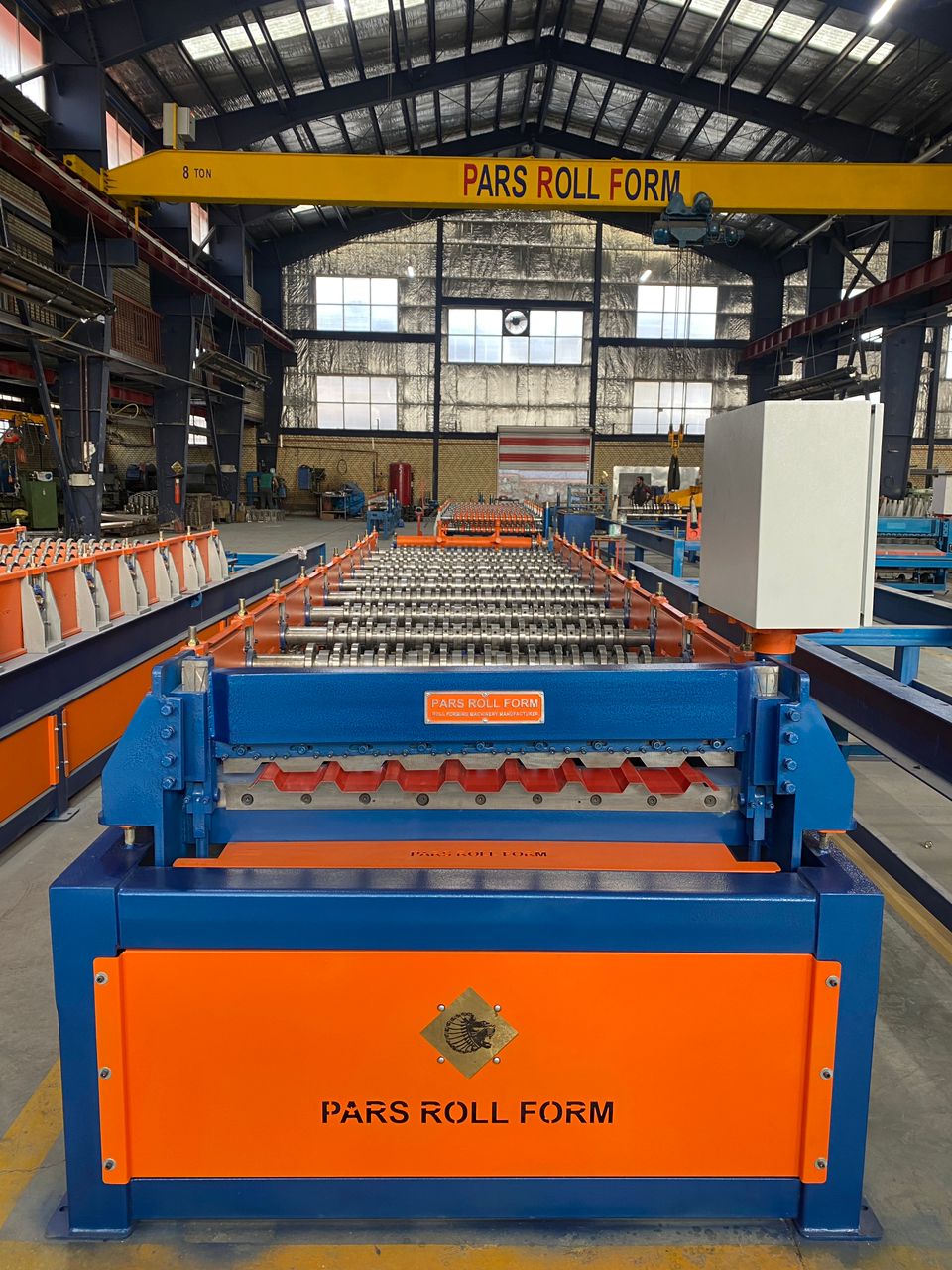 فروش دستگاه تولید ورق ذوزنقه  09121889200