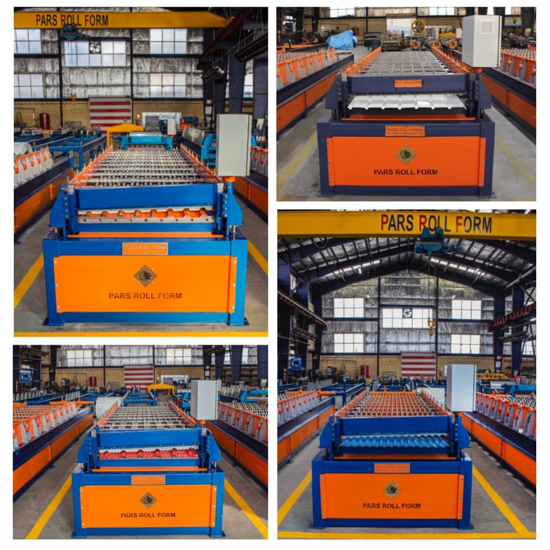 فروش انواع دستگاه تولید ورق پوششی ایرانیتی و شیروانی 09121889200