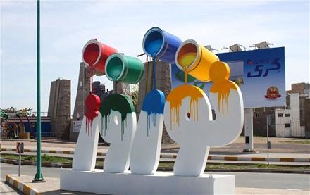 ساخت انواع المان های نوروزی فایبرگلاس