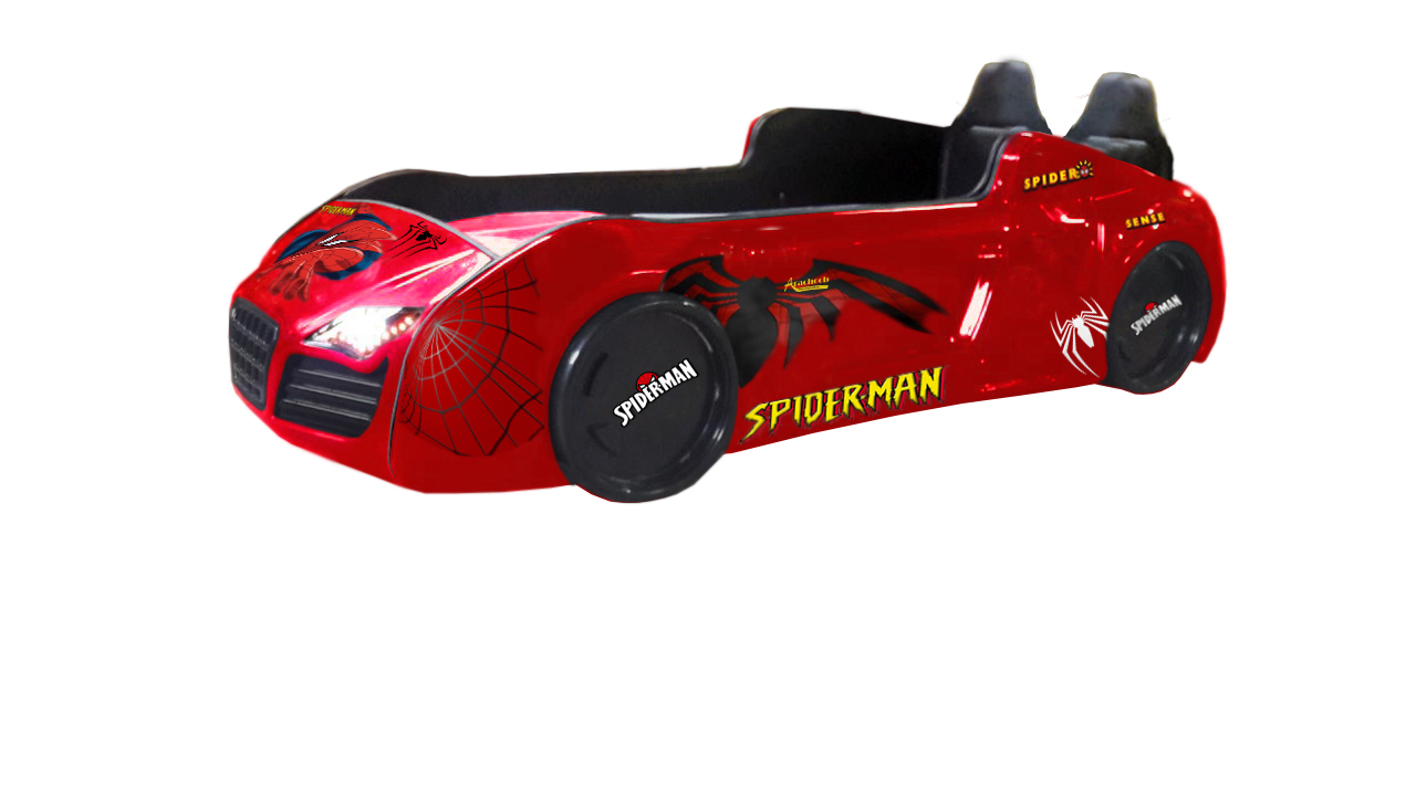 تخت خواب ماشینی مرد عنکبوتی از برند آراچوب 