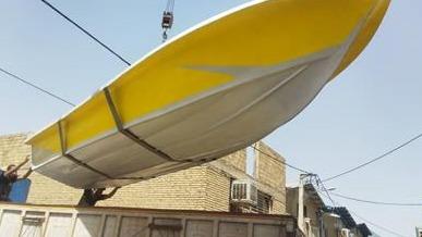 قایق های باری و صیادی فایبرگلاس زرین کار