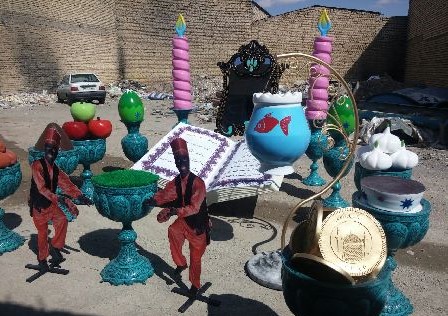 سفره هفت سین فایبرگلاس زرین کار