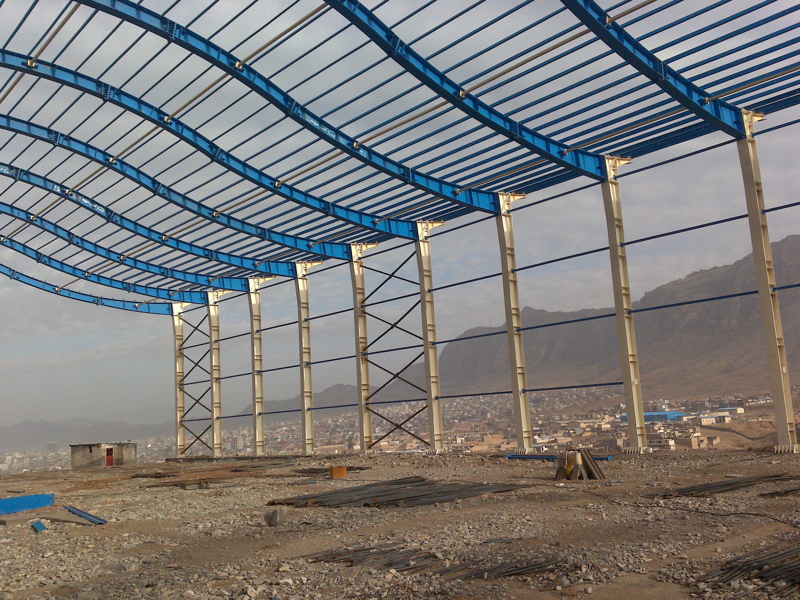  سوله وسازه واسکلت فلزی در تهران
