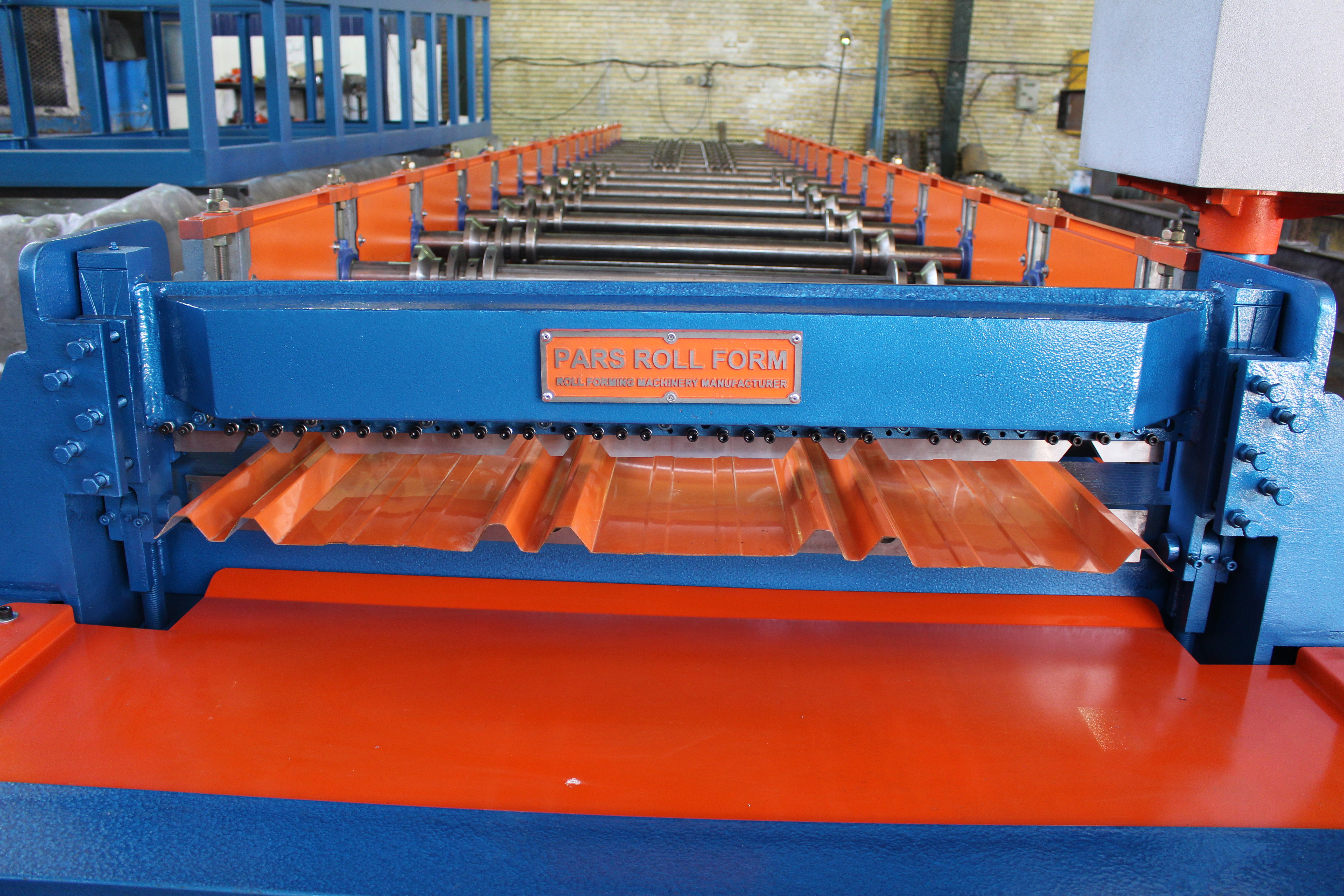 فروش دستگاه تولید ورق ذوزنقه شادولاین 