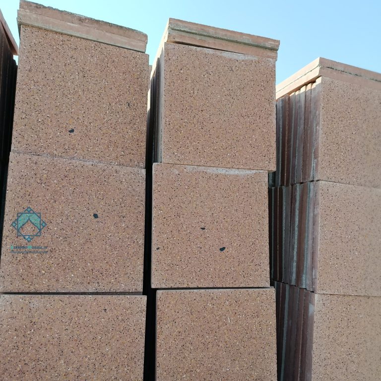 موزاییک زمینه پرتقالی سنگ ریز – کیفیت عالی و اقتصادی